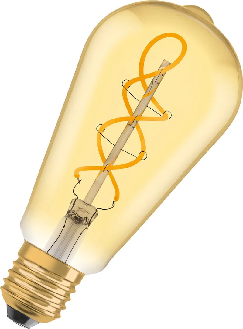 Vintage 1906® Klassieke Edison LED lamp, 4W, 300lm de Osram – photo produit