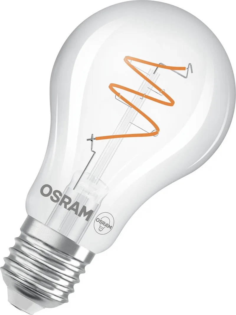 Vintage 1906 LED Classic Slim E27 Peer Filament Helder 4.6W 470lm - 922 Zeer Warm Wit | Beste Kleurweergave - Dimbaar - Vervangt 40W de Osram – photo produit