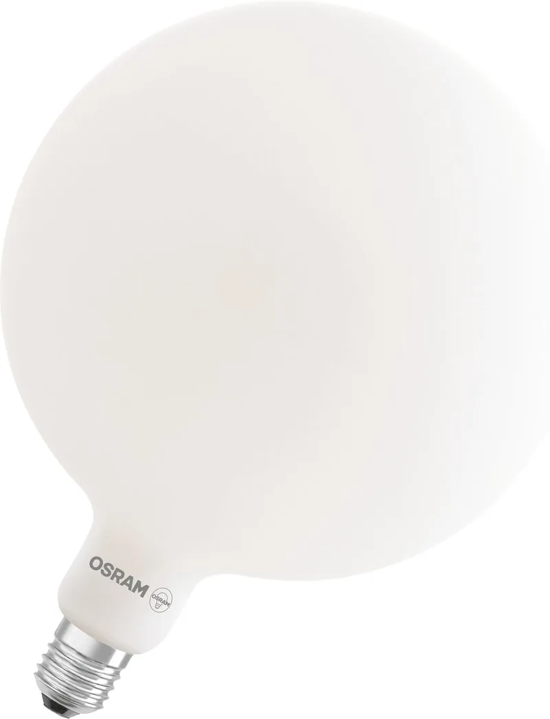Vintage 1906 LED E27 Kogel Filament Mat 7.3W 806lm - 827 Zeer Warm Wit | Dimbaar - Vervangt 60W by Osram – product photo