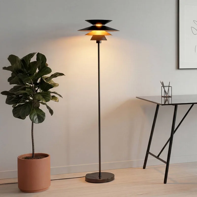 vloerlamp Decor Element, hoogte 145 cm, metaal fra Osram i Sort – produktbillede