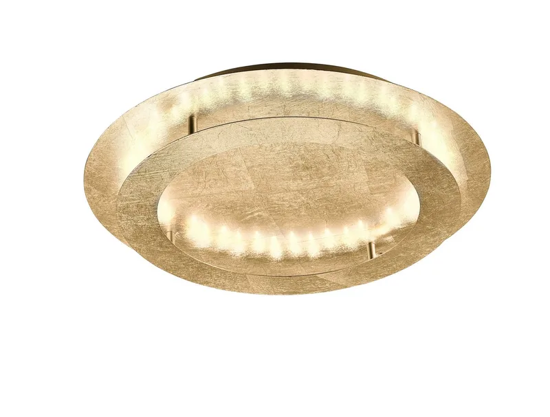 Deckenleuchte NEVIS, LED fest integriert, Warmweiß, LED von Paul Neuhaus in Gold – Produktfoto