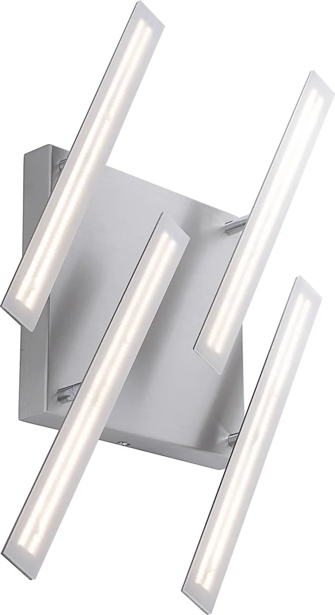 Deckenleuchte, stahl 4xLED-Board/8W/3000K Innenleuchte, IP20 de Paul Neuhaus en Staal geborsteld – photo produit