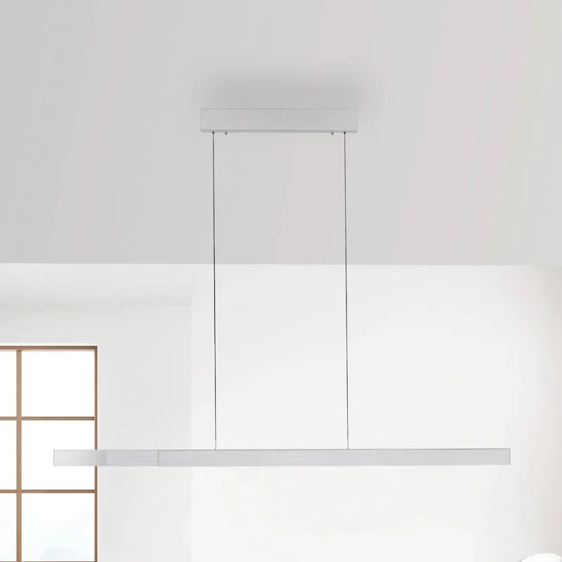 LED hanglamp Adriana Square, up/down by Paul Neuhaus in Aluminium – product photo