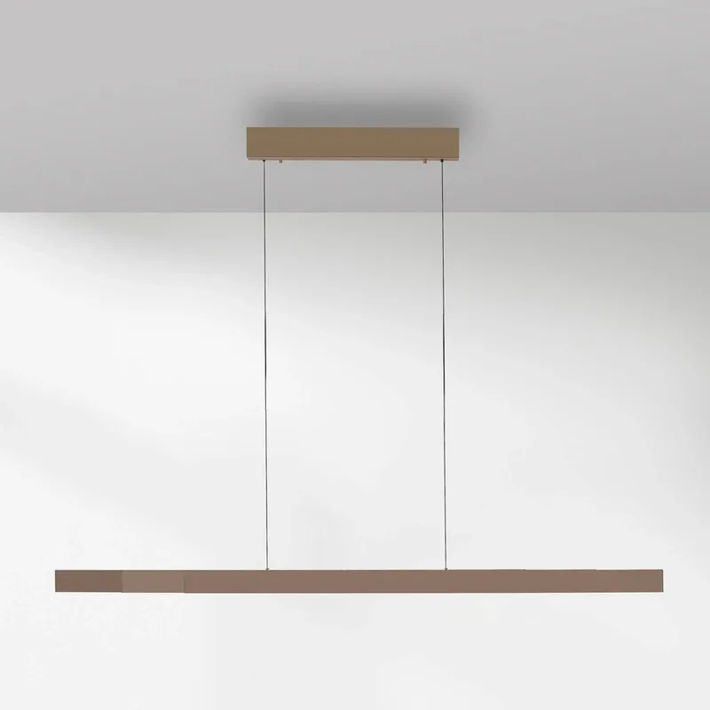 LED hanglamp Adriana Square, up/down by Paul Neuhaus in Bronze – product photo