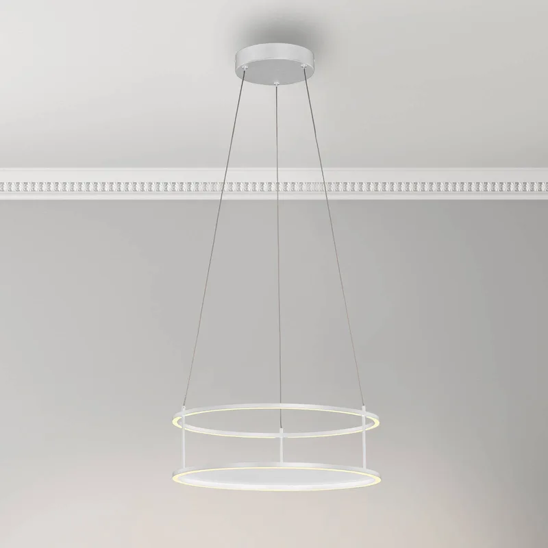 LED hanglamp Conni, Ø 50 cm de Paul Neuhaus en Blanc – photo produit