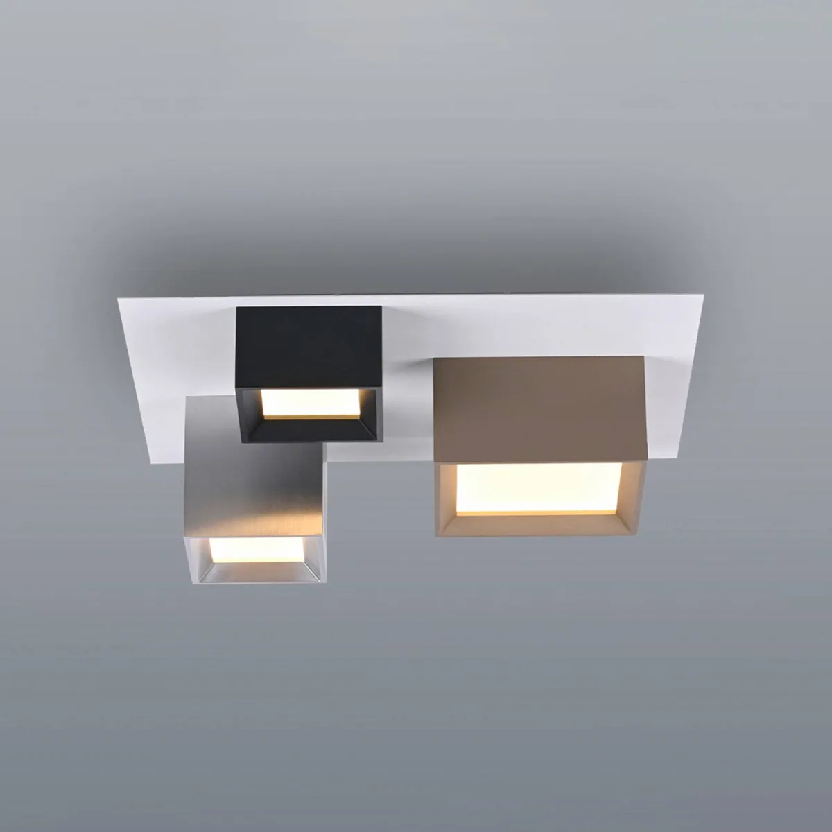 LED plafondlamp PURE Manhattan, 3-lamps, CCT fra Paul Neuhaus i Flerfarvet – produktbillede