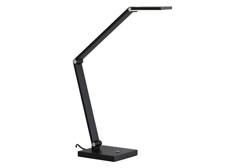 LED Tischleuchte SAMSKY, Aluminium, Touchsensor, Anpassung der Farbtemperatur, Dimmfunktion, LED fest integriert, Extra-Warmweiß, Neutralweiß, Memoryfunktion, Verstellbar, B 48,5 x H 70 x T 15 cm fra Paul Neuhaus i Grå – produktbillede