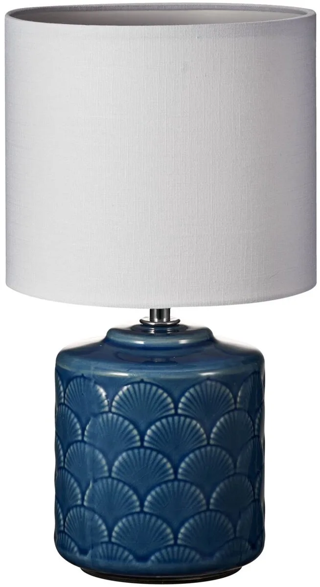 Glowing Midnight bordlampe, hvid/blå fra Pauleen i Blå, Hvid – produktbillede