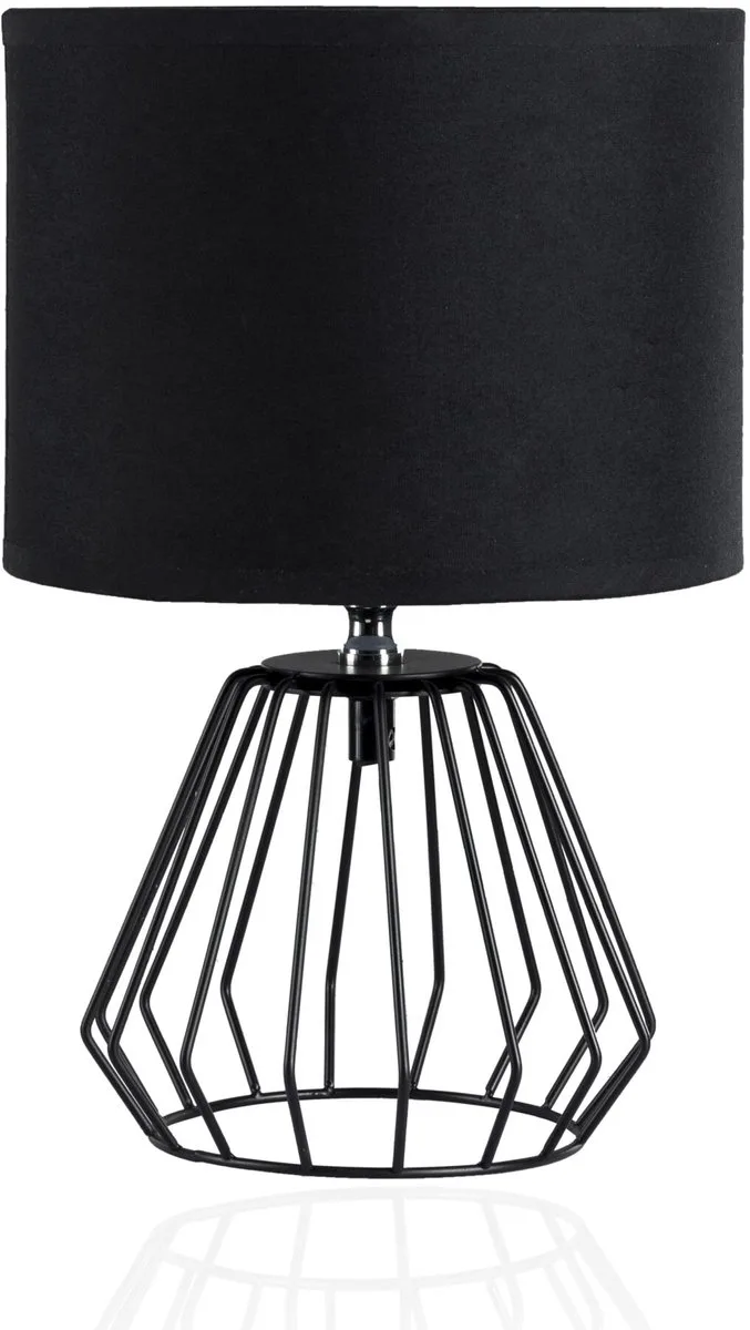 LED Tafellamp Shiny Diamond - E27 - Max. 20W - Woonkamer, Slaapkamer & Eetkamer de Pauleen en Noir – photo produit