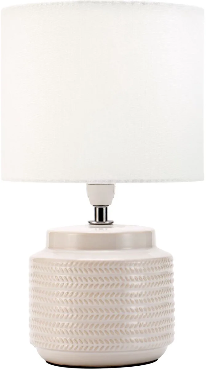 Paulmann Pauleen LED Tafellamp Bright Soul - E14 - Max 20W - Woonkamer, Slaapkamer & Eetkamer - Creme/Beige de Pauleen en Beige, Blanc – photo produit
