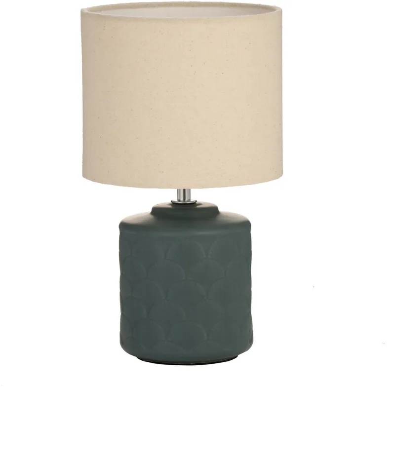 Paulmann Pauleen LED-tafellamp Glowing Midnight E14 max. 20W Crème, Donkergroen de Pauleen en Crème, Vert foncé – photo produit