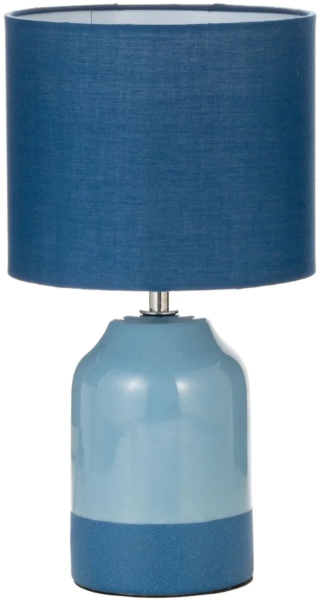 Sandy Glow bordlampe, blå/blå fra Pauleen i Creme, Blå – produktbillede