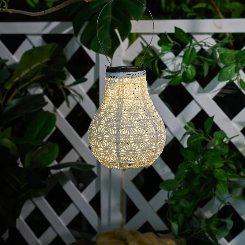 Sunshine Blaze LED Solar-decoratielamp 2x by Pauleen in White – product photo