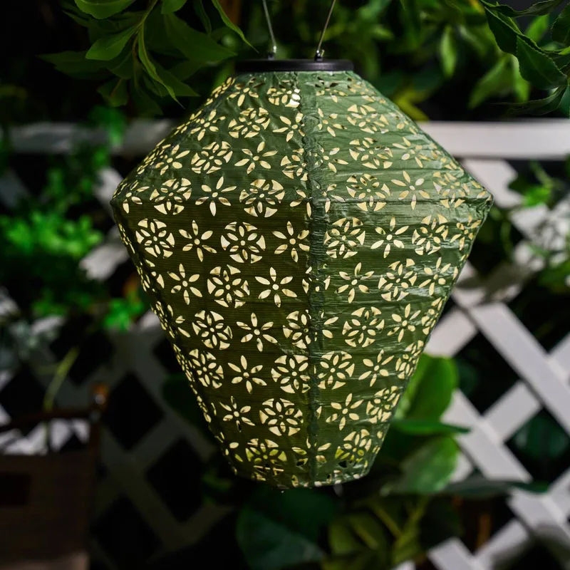 Sunshine Flower LED solar-sfeerlamp groen de Pauleen en Vert clair – photo produit