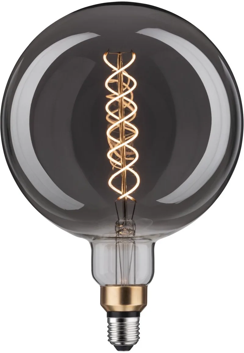 1879 Filament 230 V LED BigGlobe E27 200lm 7W 1800K dimbaar Rookglas fra Paulmann – produktbillede