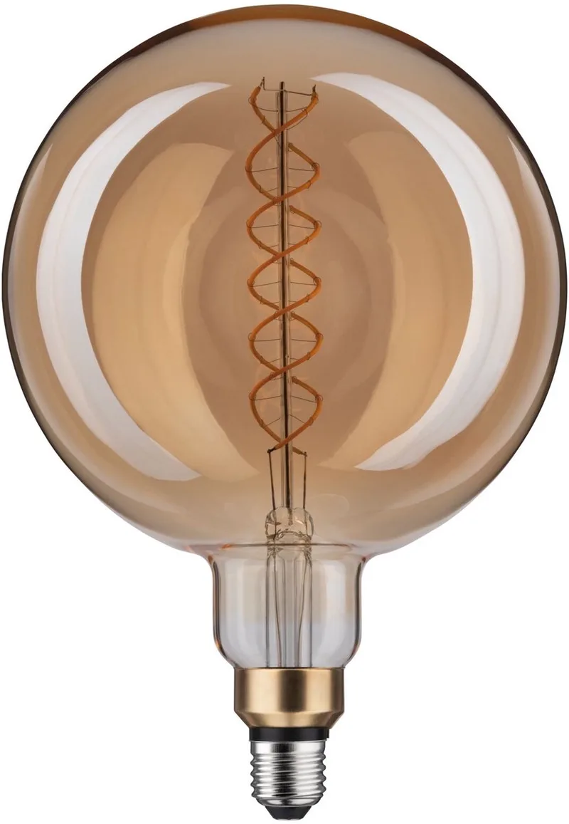 1879 Filament 230 V LED BigGlobe E27 400lm 7W 1800K dimbaar Goud fra Paulmann – produktbillede