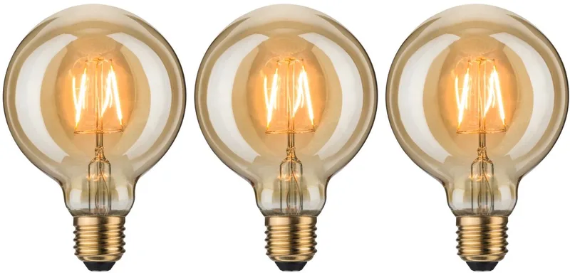 1879 Filament 230 V LED Globe G95 E27 3x170lm 3x2,7W 1700K Goud von Paulmann – Produktfoto