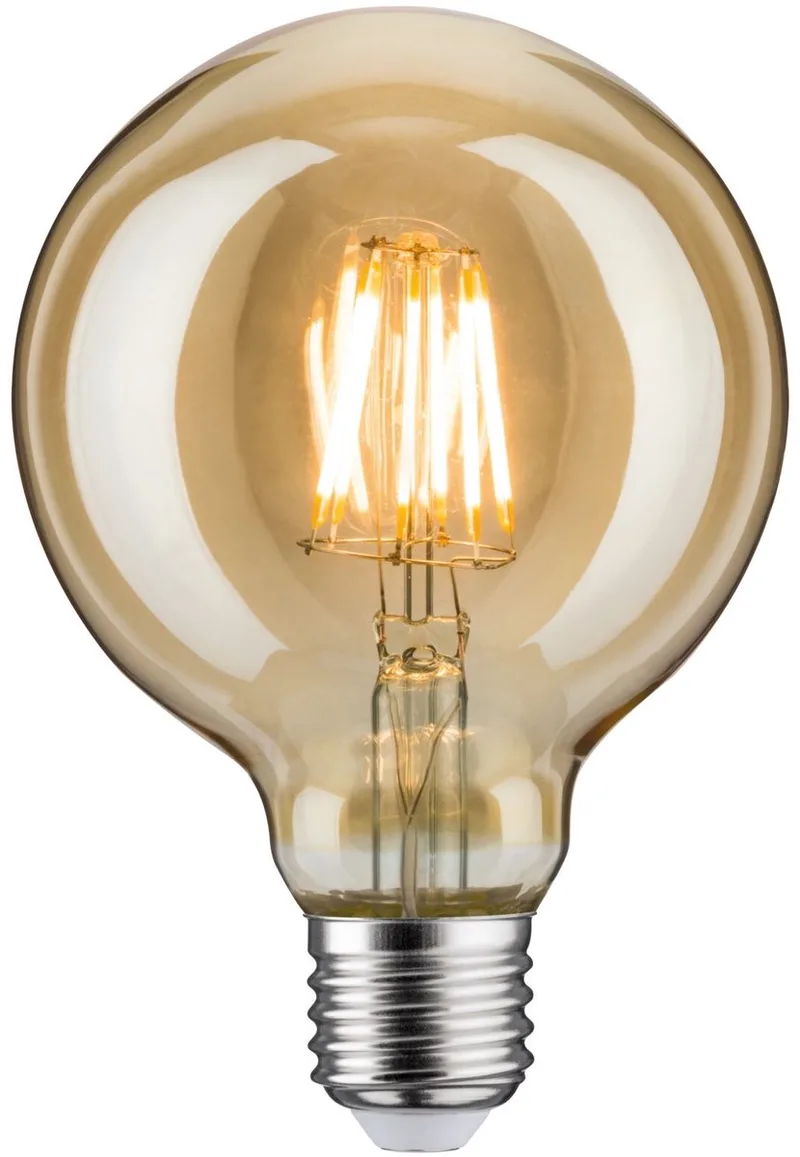 Paulmann 28521 LED E27 6 W Gold (Ø x H) 95 mm x 138 mm 1 St. von Paulmann – Produktfoto