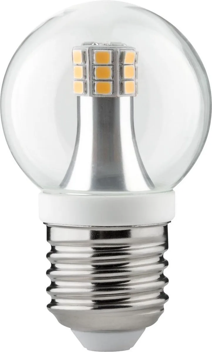 2 Stuks LED kogellamp 4W E27 230V helder 2700K 28317 von Paulmann – Produktfoto