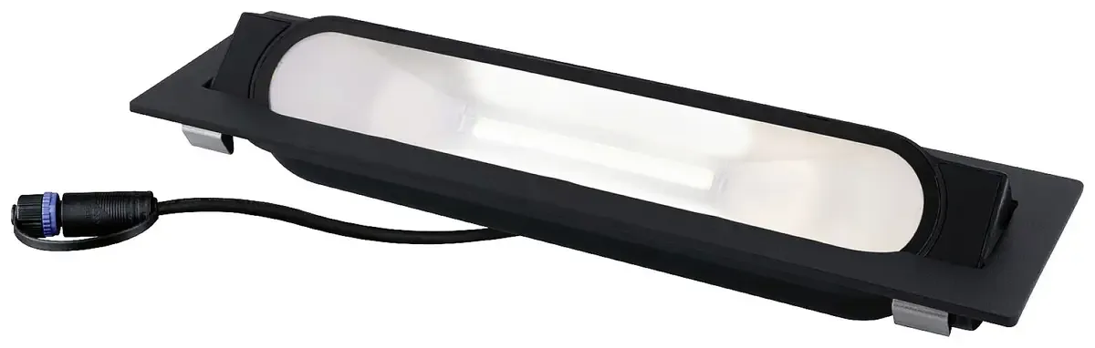 ABL Wallwasher 94668 Verlichtingssysteem Plug&Shine LED-vloerinbouwlamp LED Warmwit de Paulmann en Anthracite – photo produit