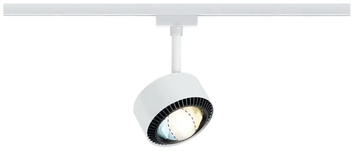 Aldan LED-railspot URail LED vast ingebouwd 8 W LED Signaalwit van Paulmann in Blanc signal – productfoto