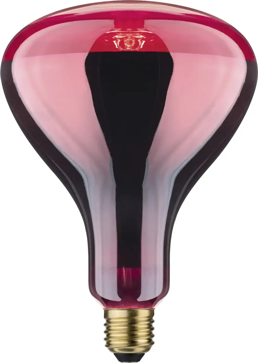 Ampoule infrarouge E27 150 W (Ø x L) 125 mm x 173 mm 230 V 1 pc(s) de Paulmann en Rouge – photo produit