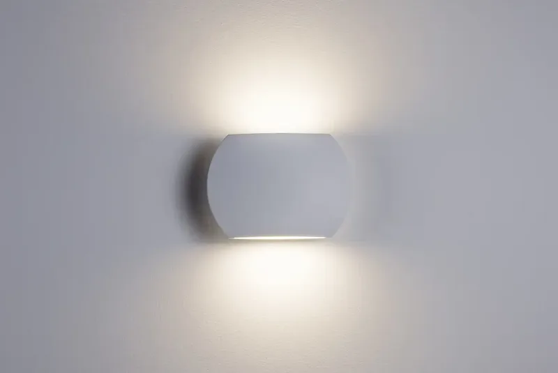 Bocca 70792 LED-wandlamp voor badkamer 6 W Warmwit fra Paulmann i Hvid – produktbillede