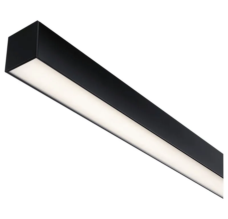 Plafondlamp Paulmann 98168 Linion, LED-plafondlamp, LED 17 W van Paulmann in Zwart – productfoto
