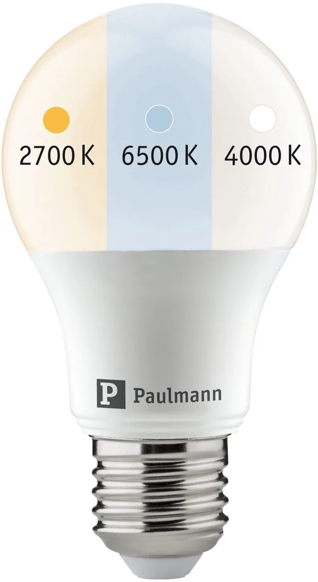 Filament 230 V E27 60 mm White Switch 8,5W 806lm 230V Opaal von Paulmann – Produktfoto