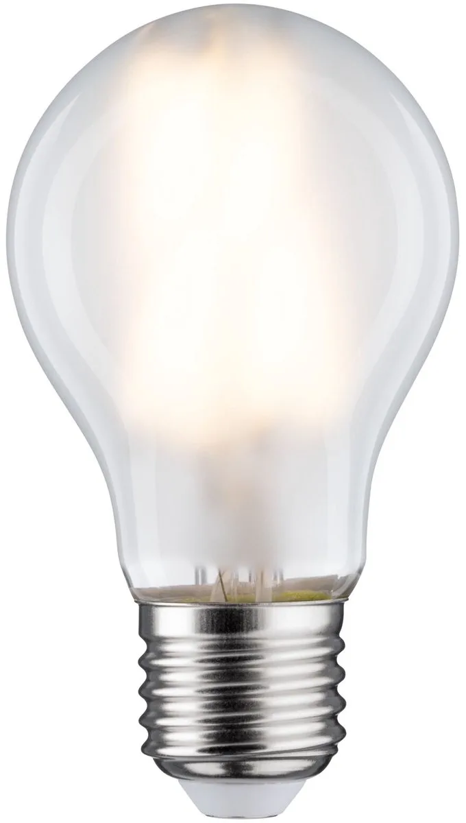 Filament 230 V LED-gloeilamp E27 806lm 7W 2700K Mat de Paulmann – photo produit