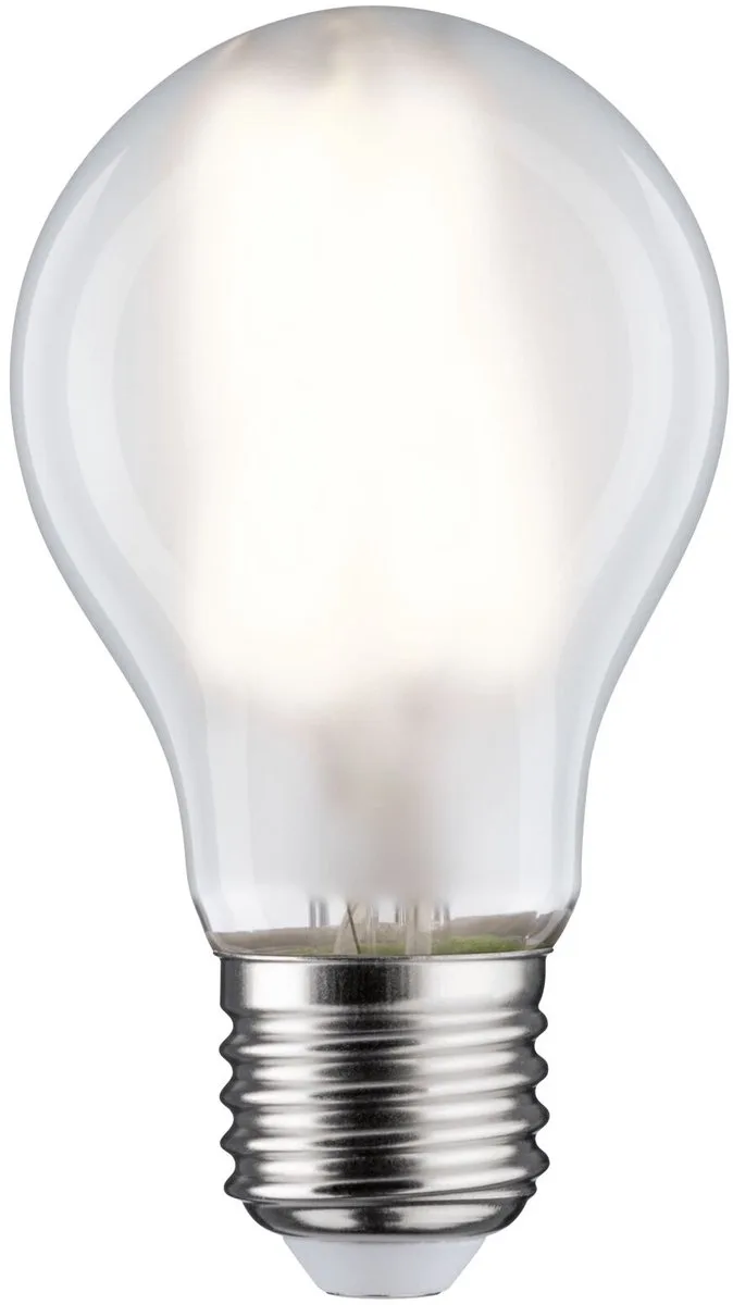 Filament 230 V LED-gloeilamp E27 806lm 7W 4000K Mat de Paulmann – photo produit