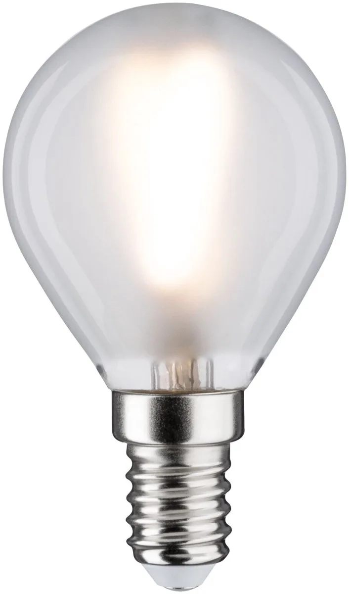 Filament 230 V LED-kogellamp E14 250lm 3W 2700K Mat de Paulmann – photo produit