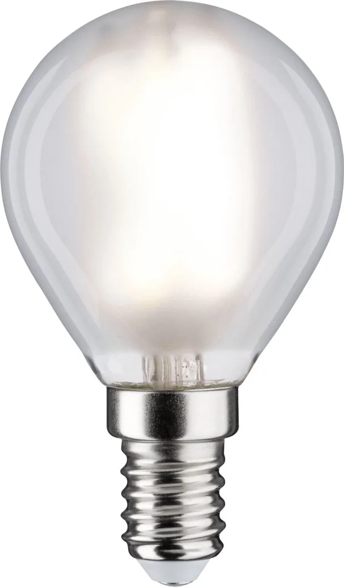 Filament 230 V LED-kogellamp E14 470lm 4,8W 4000K Mat de Paulmann – photo produit