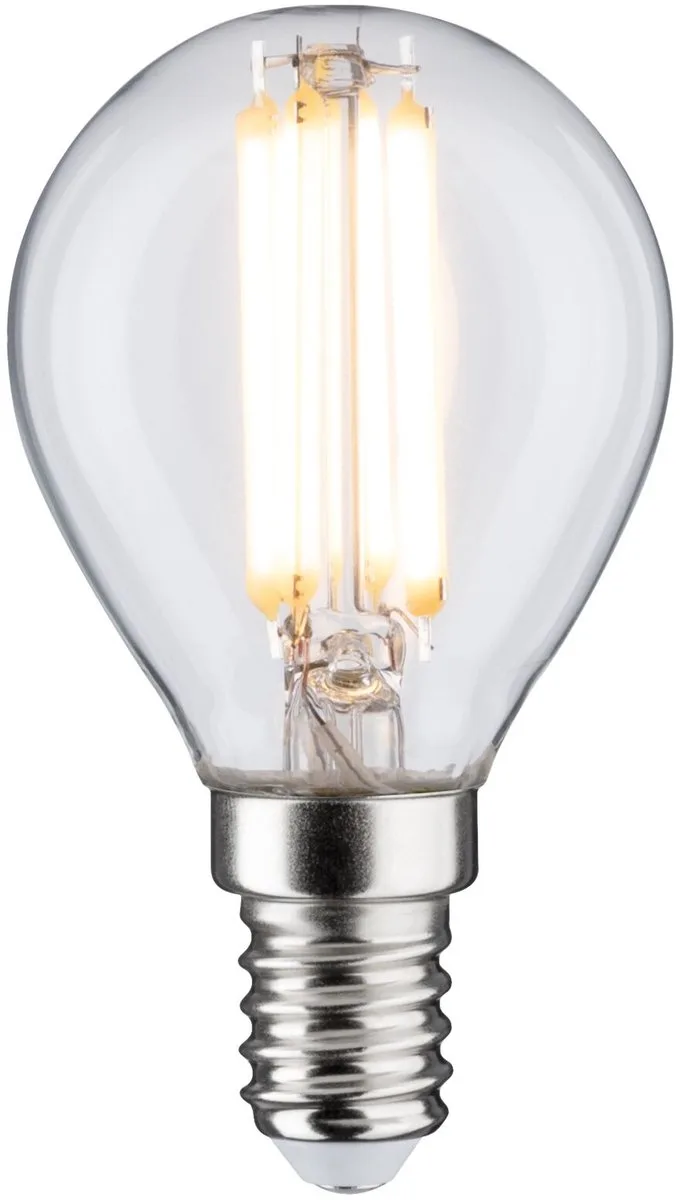 Filament 230 V LED-kogellamp E14 806lm 6,5W 2700K Helder de Paulmann – photo produit