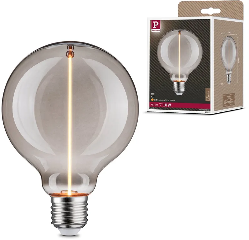Paulmann 29183 LED E27 Globeform 2.8 W (Ø x H) 95 mm x 138 mm 1 St. von Paulmann – Produktfoto