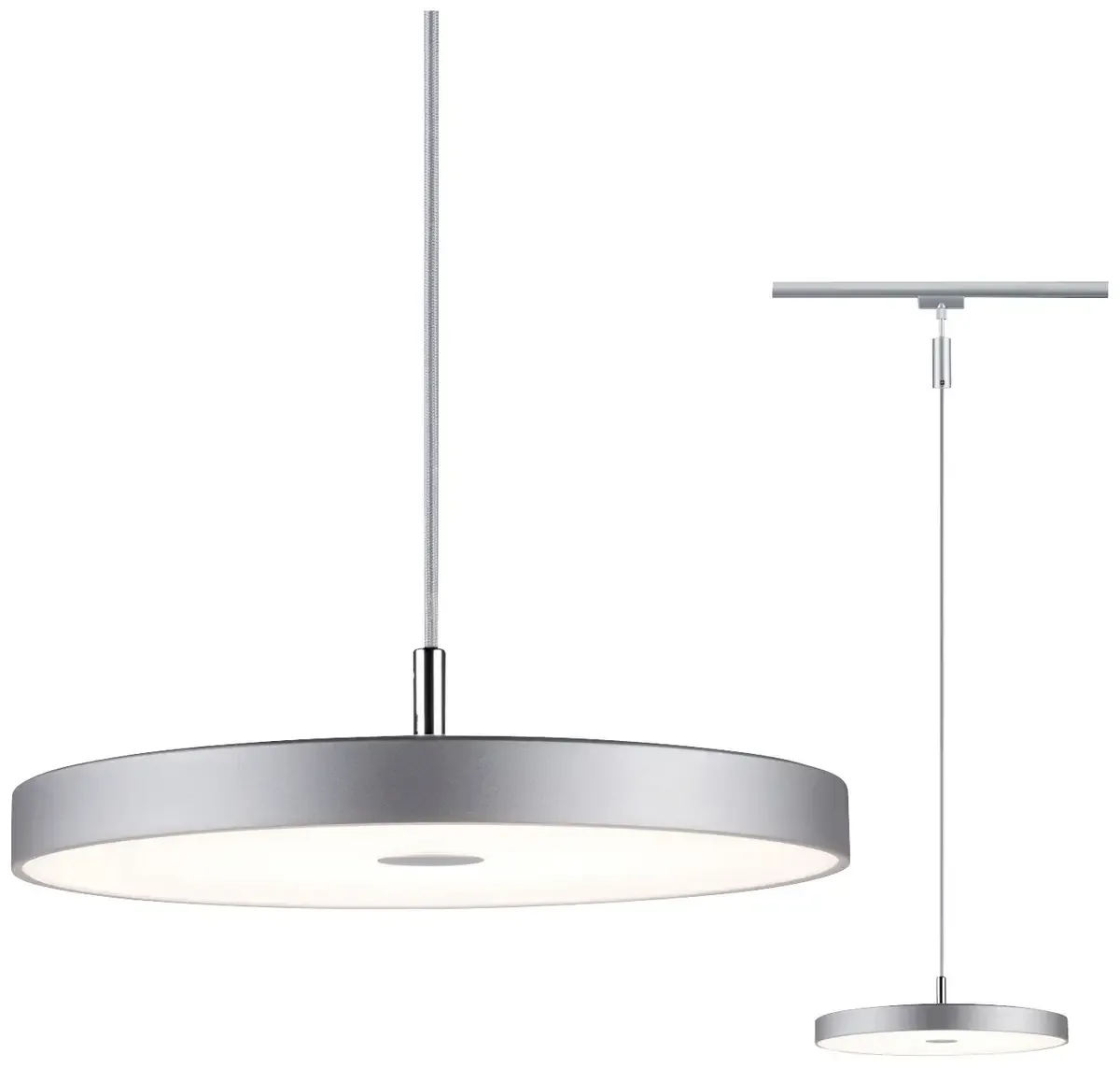 Hildor Spot LED sur rail URail 15 W LED chrome (mat) de Paulmann en Chrome – photo produit