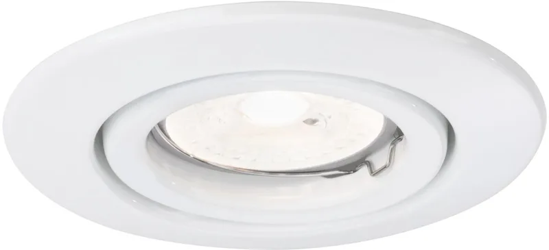Inbouwlamp Quality zwenkbaar rond 110mm 20° GU5,3 max. 50W 12V dimbaar von Paulmann in Weiß – Produktfoto