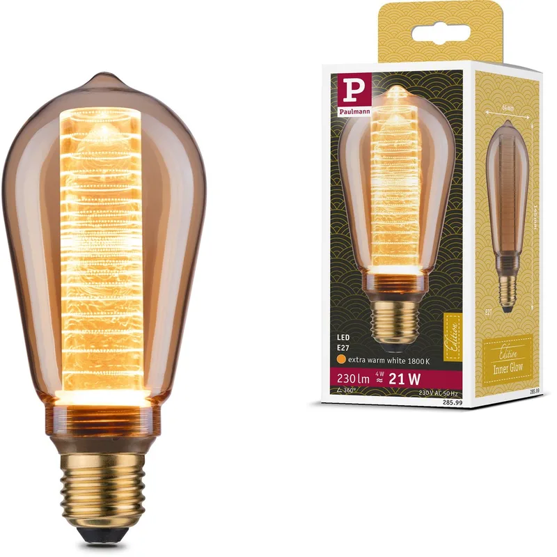 Paulmann 28599 LED E27 4 W or (Ø x H) 64 mm x 145 mm 1 pc(s) de Paulmann – photo produit