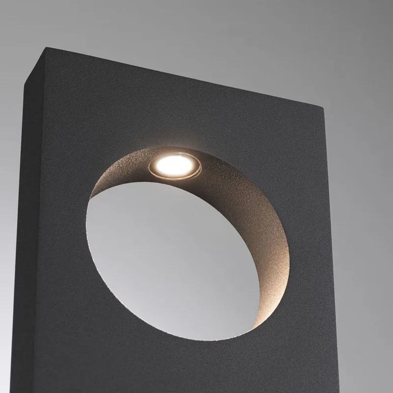Lampadaire extérieur Paulmann 94380 LED LED intégrée gris de Paulmann – photo produit