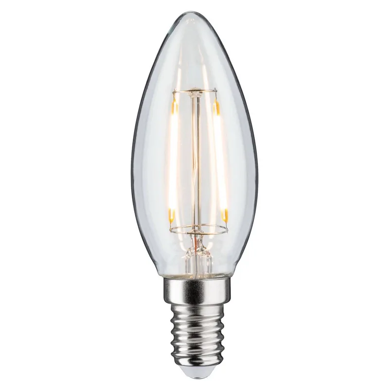 kaarslamp E14 2W 3.000K helder DC 24V de Paulmann en Duidelijk – photo produit