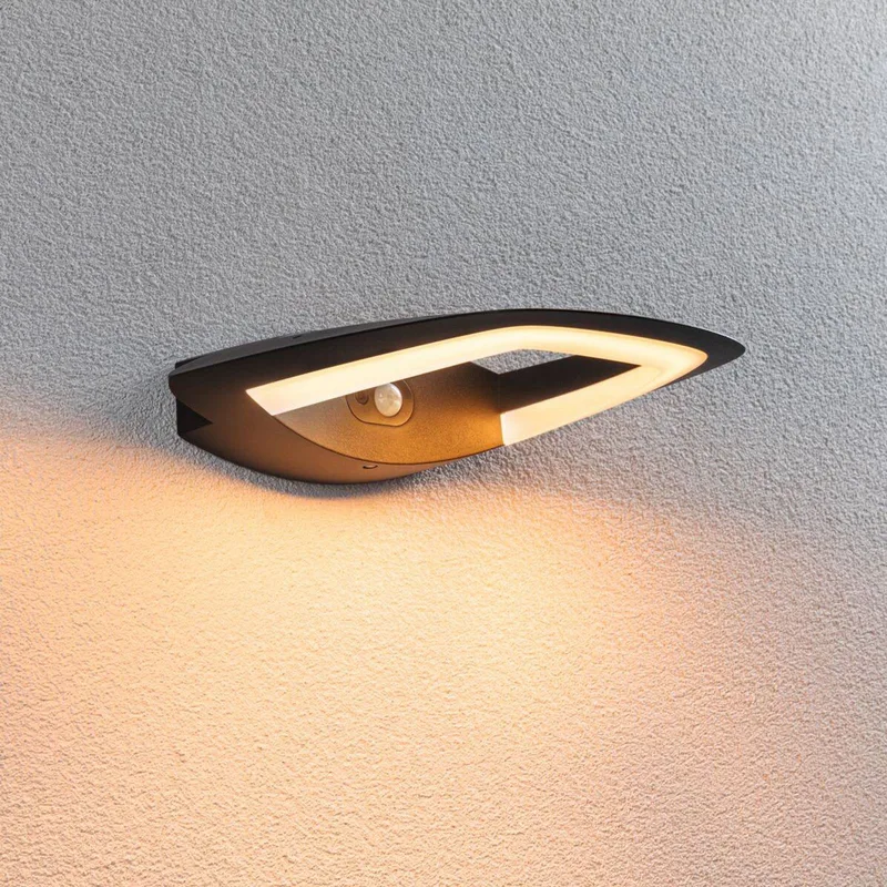LED buiten wandlamp Akena, 2.200 K by Paulmann in Anthracite – product photo