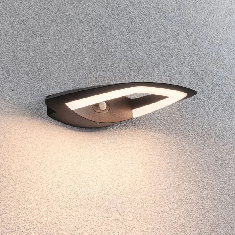 LED buiten wandlamp Akena, 3.000 K by Paulmann in Anthracite – product photo