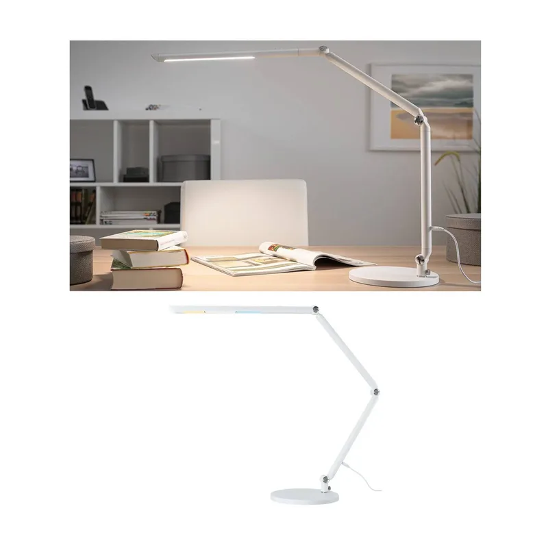 FlexBar 78911 LED-skrivebordslampe LED (RGB) 10.6 W Hvid fra Paulmann i Wit mat – produktbillede