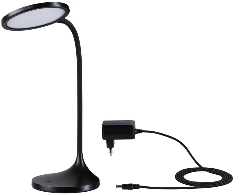 LED-bureaulamp Mejan 4000K 1200lm 15W by Paulmann in Zwart mat – product photo