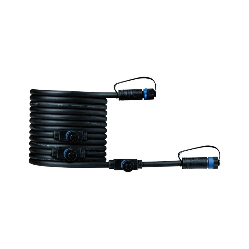 Paulmann 94596 94596 Système déclairage Plug&Shine câble de connexion noir de Paulmann en Noir – photo produit