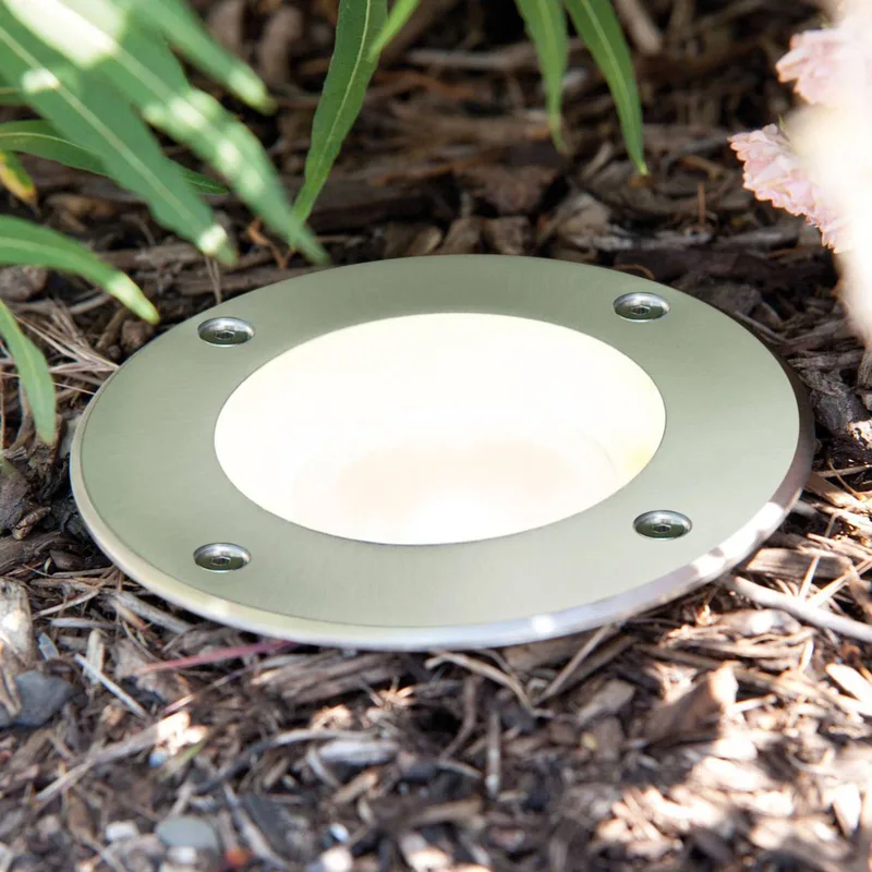 LED grondspot inbouwlamp Special, IP67, Ø 11 cm från Paulmann i Roestvrij staal – produktbild