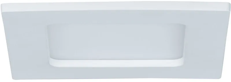 LED-inbouwpaneel IP44 hoekig 115x115 mm 6W 390lm 4000K van Paulmann in Wit – productfoto