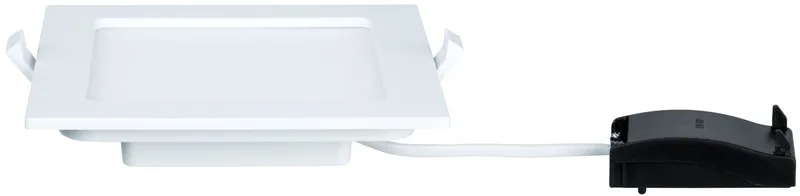 LED-inbouwpaneel IP44 hoekig 165x165 mm 11,1W 720lm 2700K de Paulmann en Blanc – photo produit