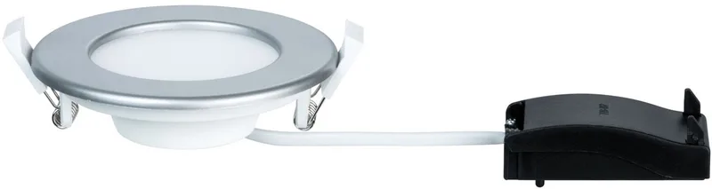 LED-inbouwpaneel IP44 rond 115 mm 6W 390lm 4000K de Paulmann en Chroom mat – photo produit