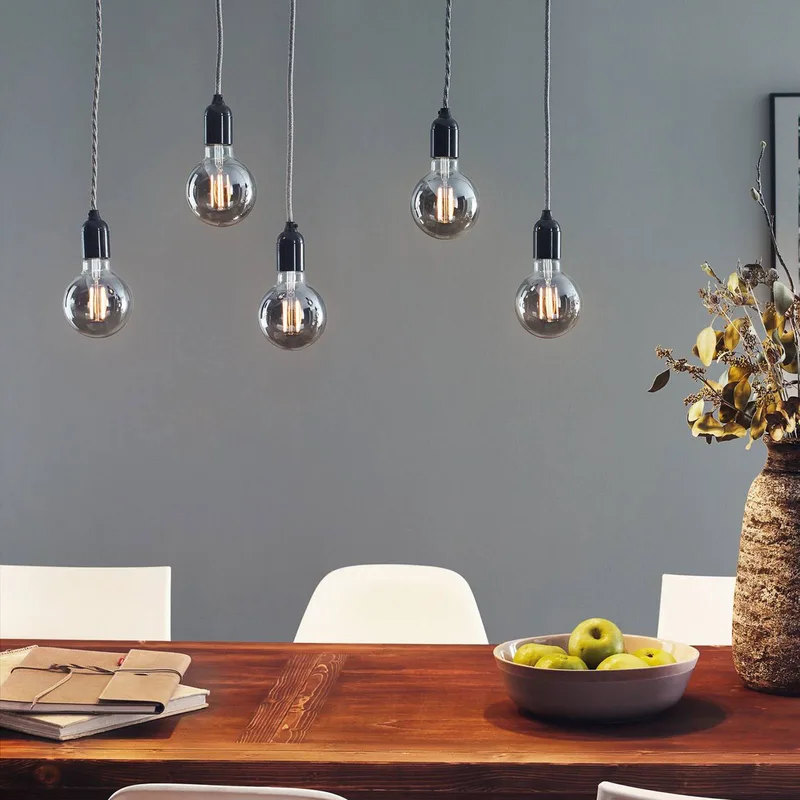 LED lamp E14 4W 1.800K rookglas dimbaar van Paulmann in Rook – productfoto